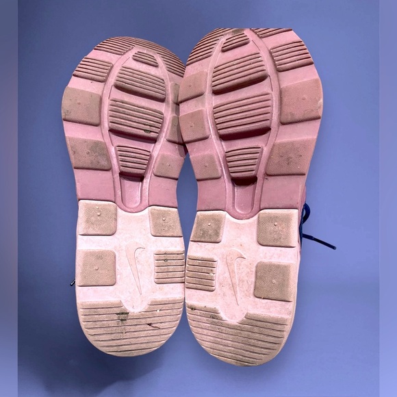 Nike Womens Air Motion 2 Navy Blue & Pink Running Shoes Sneakers Size 6 - Picture 4 of 5